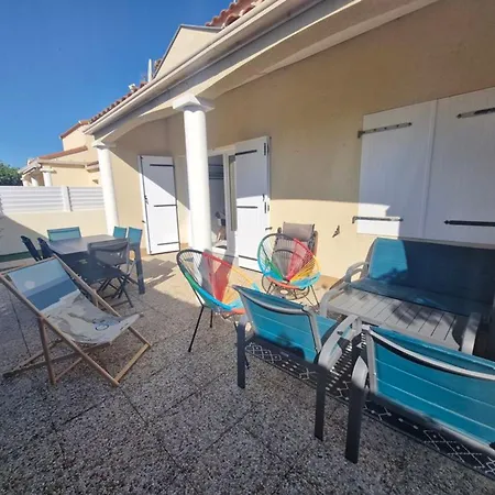 Casa de Férias Maison Avec Piscine, Proche Et Commerces, 6 Pers - - Fr-1-777-36 Saint-Hilaire-de-Riez