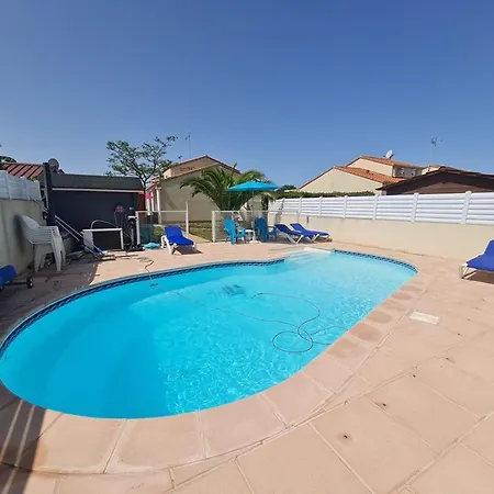 Maison Avec Piscine, Proche Et Commerces, 6 Pers - - Fr-1-777-36 * Saint-Hilaire-de-Riez